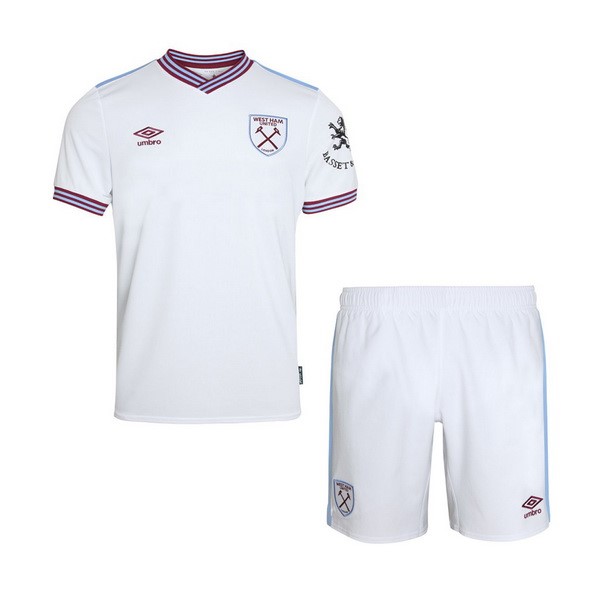 Camiseta West Ham United Segunda equipación Niño 2019-2020 Blanco